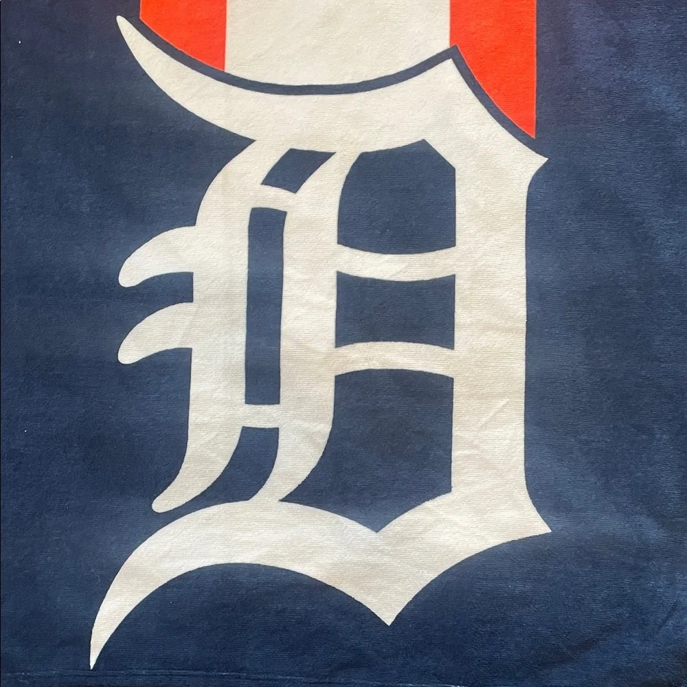 Detroit Tigers Beach Towel Genuine Merchandise Northwest Company Baseball